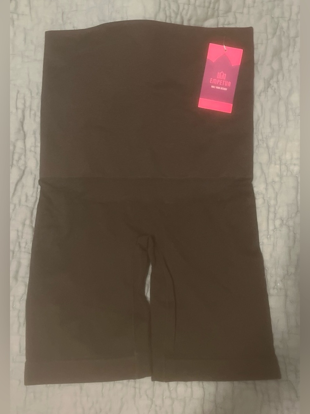 Small NWT black Empetua high-waisted shaper short